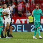 Sergio Ramos, al acabar el encuentro