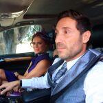 Antonio David Flores junto a su actual pareja,,Olga Moreno