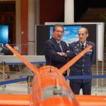 Antonio Pulido y José María Salom, ayer en la inauguración de la exposición / Foto: EP