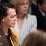 La ministra de Trabajo, Magdalena Valerio