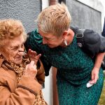 Victoria, la mujer de 94 años de Portugalete que acaba de recuperar su casa