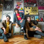 Sergio, Juan y Dani, The Levitants, presentan en Madrid su nuevo trabajo, «Enola»