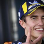 Marc Márquez, tras ser segundo en Assen