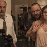 Francesc Orella junto a Fernando González Molina y Marta Etura
