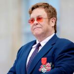 El cantante británico Elton John, el pasado viernes en París (Francia)