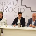 El presidente de la Junta y el consejero de Salud, este miércoles en el comité de seguimiento del brote/ Foto: Ke-Imagen