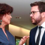 "Operación diálogo"de Calvo y Aragonès