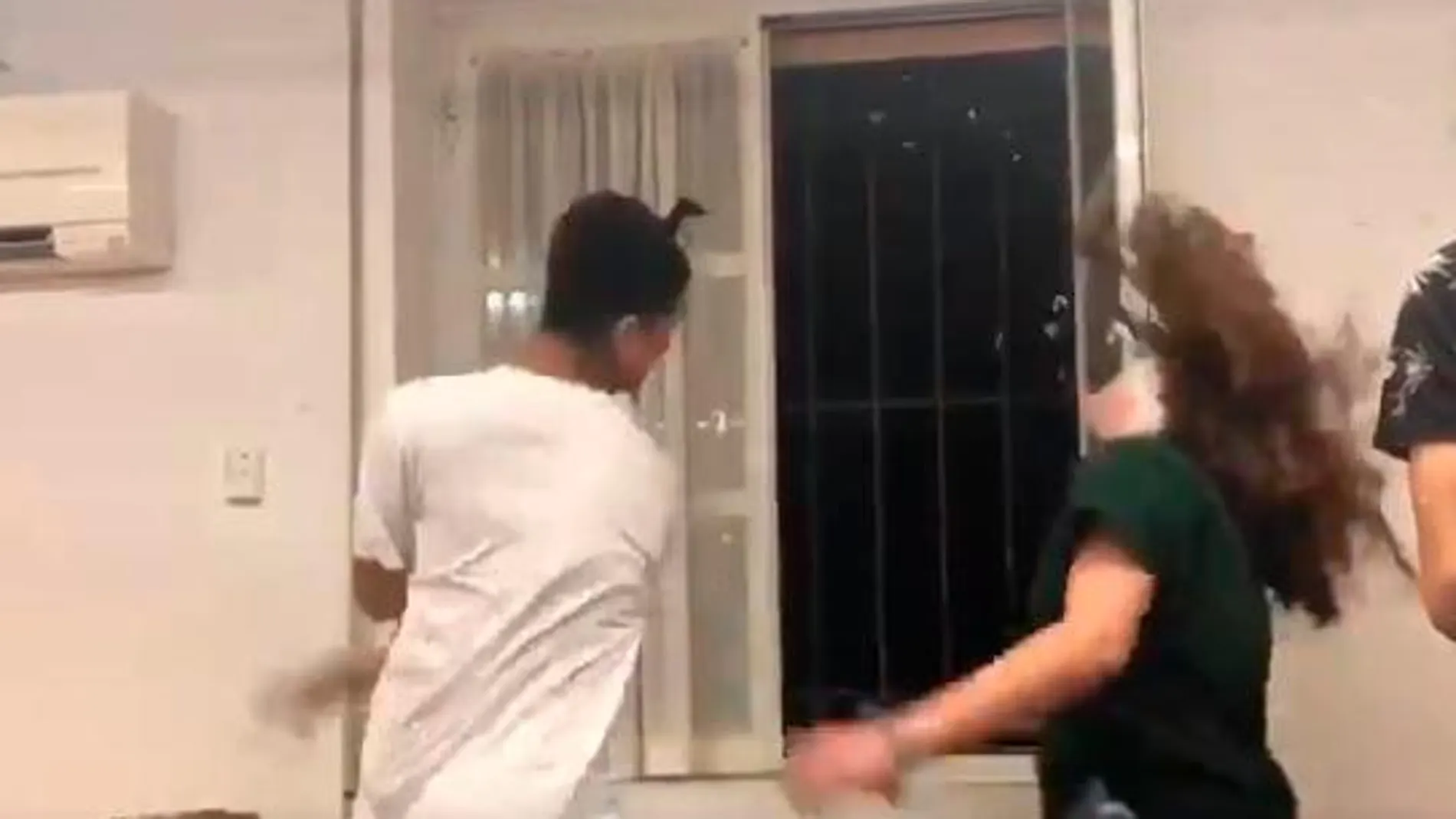 Captura de un vídeo difundido en redes sociales