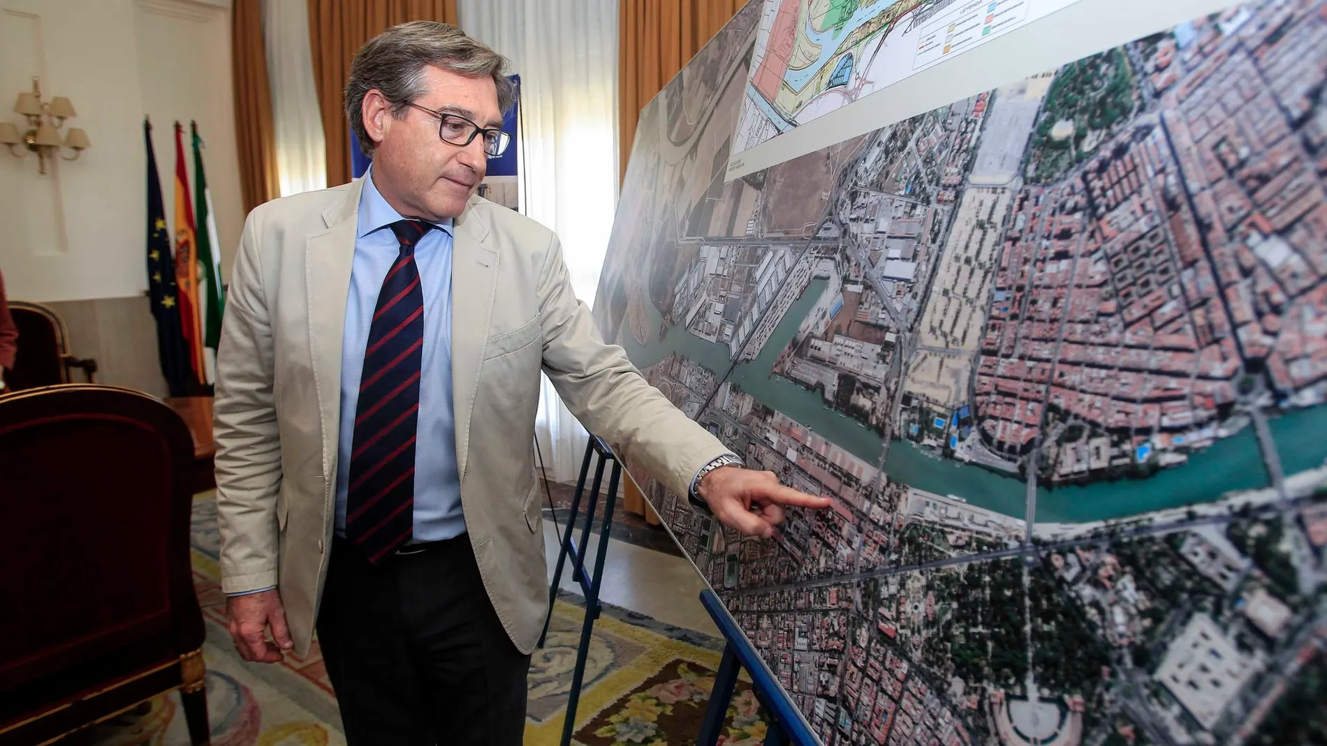 Rafael Carmona, Autoridad Portuaria de Sevilla / Foto: Manuel Olmedo