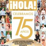 La baronesa Thyssen , sus hijas y el 75 aniversario de ¡HOLA!