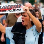 Marcha en Barcelona contra la sentencia del "procés"/Foto: Efe