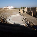 Teatro del conjunto arqueológico de Itálica, en Sevilla / Foto: Manuel Olmedo