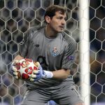 Casillas, en uno de los últimos partidos que jugó con el Oporto