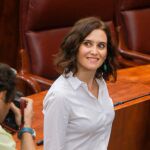Díaz Ayuso fue aplaudida por la bancada popular y por el Gobierno regional en funciones de Pedro Rollán / Foto: Ep