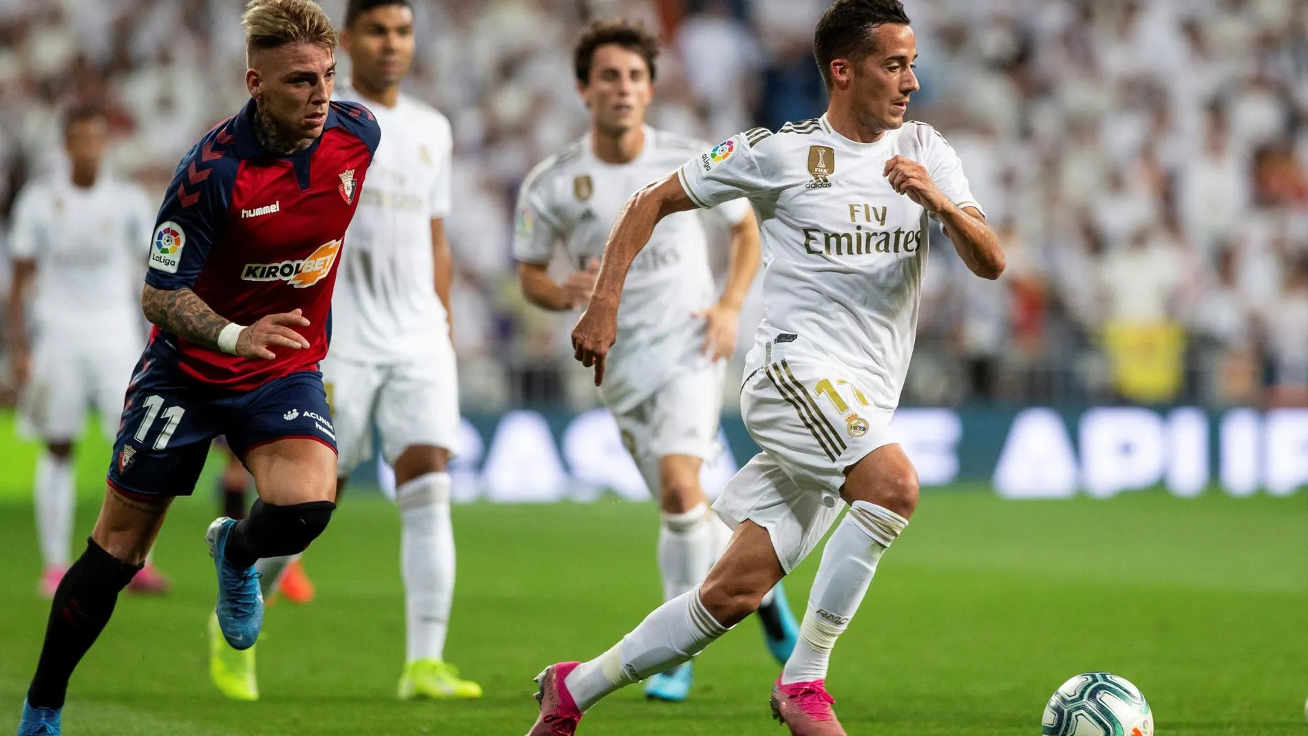 [GRAF8788. MADRID, 25/09/2019.- Lucas Vázquez con el Real Madrid.