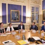 Reunión de la Mesa de Les Corts donde por decisión del resto de grupos, no está Vox
