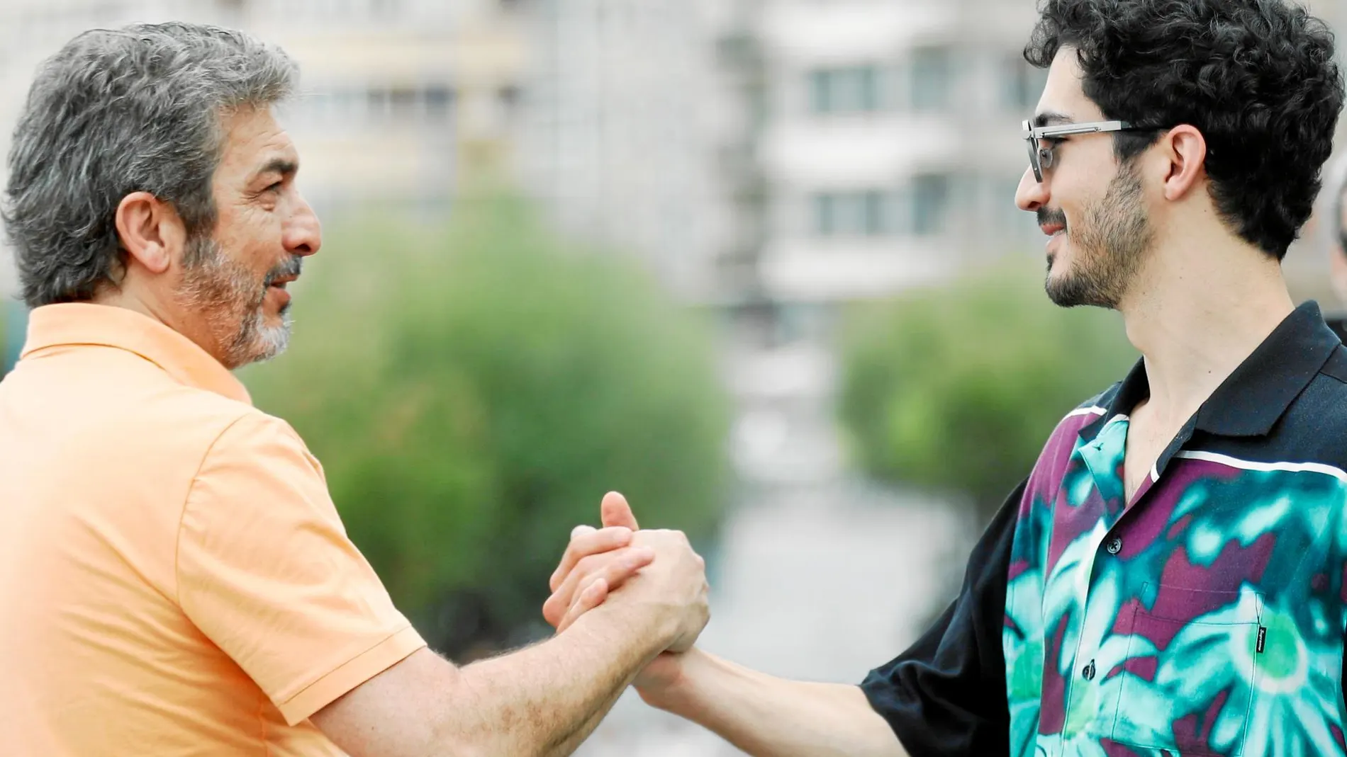 Darín participa en el filme junto a su hijo Chino, y además se ha implicado como productor