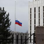 El edificio de la Embajada rusa en Berlín