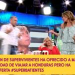 Momento en el que Gema López deja el programa
