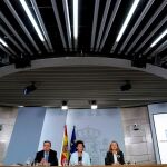 Rueda de prensa tras el Consejo de Ministros/Foto: Efe