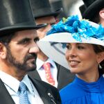 Sheikh Mohammed Bin Rashid Al Maktoum y la princesa Haya, antes de la huida de ésta a Londres