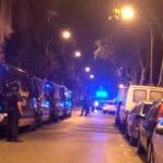 Dispositivo de los Mossos en Badalona