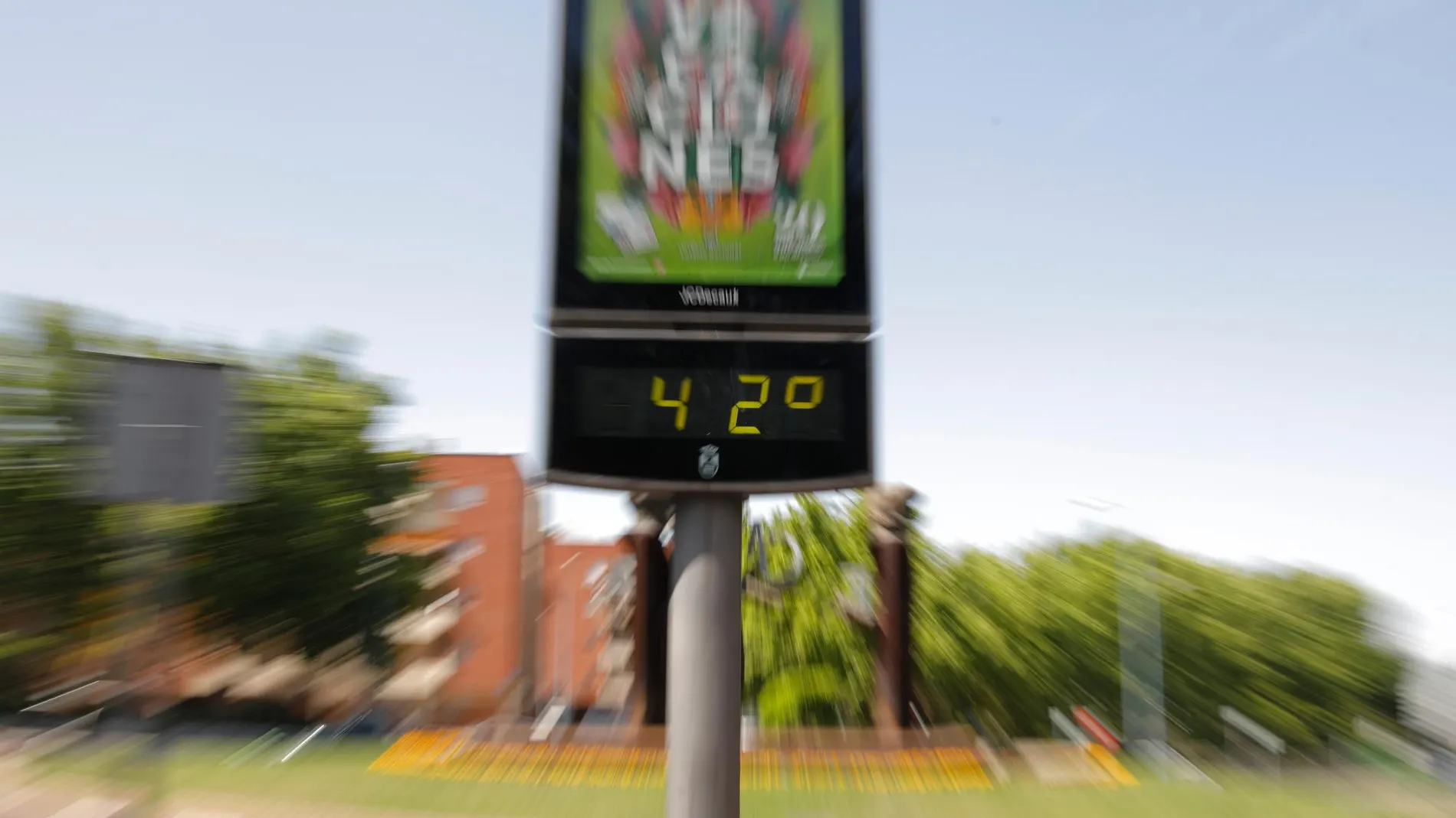 La temperatura de Madrid se incrementará 6,4 grados en el mes más caluroso en 2050