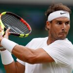 Rafa Nadal, en Wimbledon, en una foto de archivo