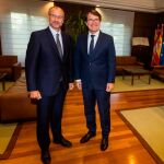 Fernández Mañueco y Luis Fuentes