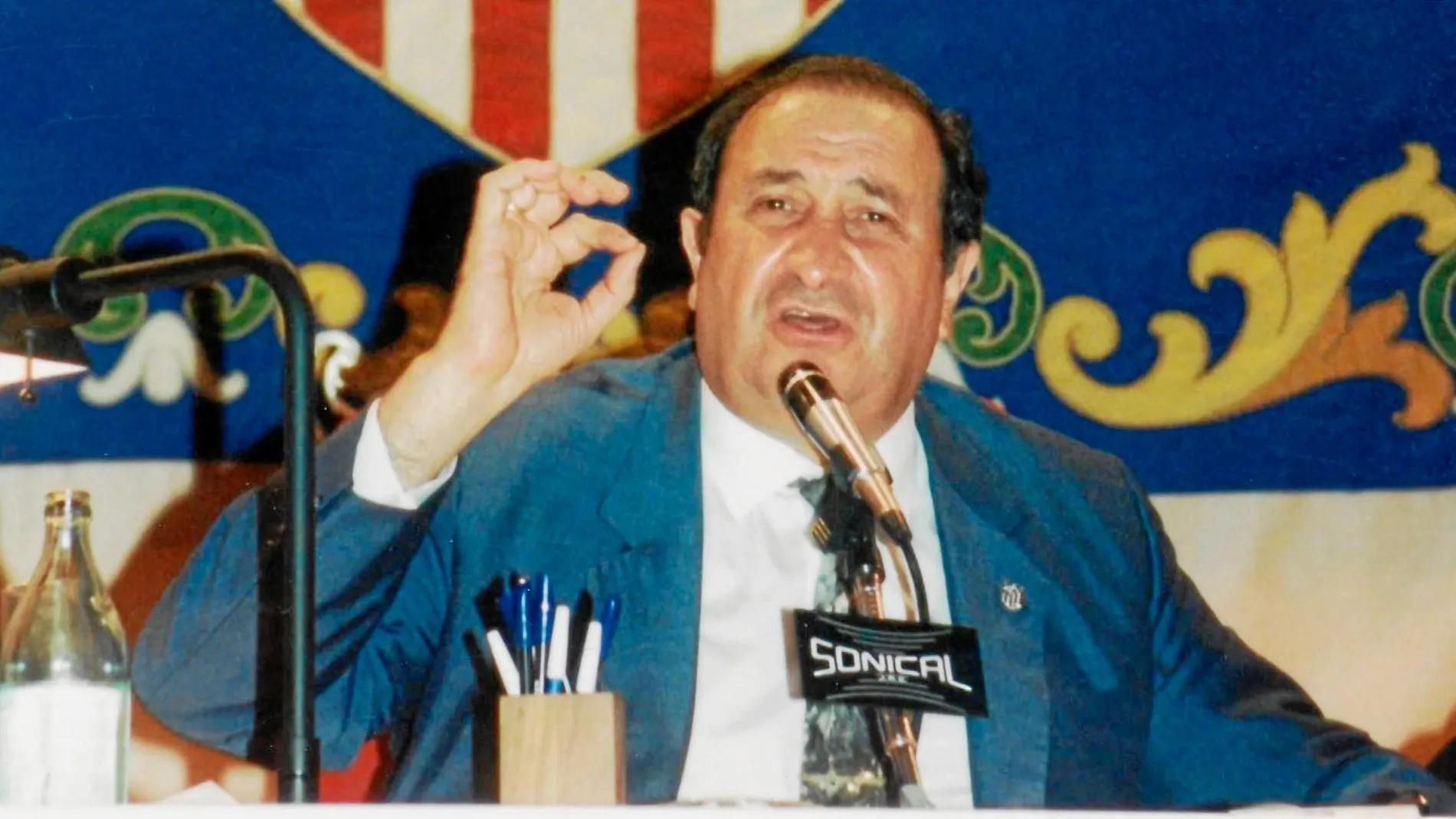 Jesús Gil, en una imagen del documental