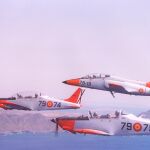 Aviones “Tamiz” como el estrellado hoy