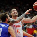 Juancho, con 16 puntos, fue el máximo anotador de España ante Italia