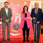 El alcalde de Valladolid, Óscar Puente, presenta el Concurso Nacional de Pinchos acompañado por la concejala Ana Redondo, Víctor Alonso Moge, Luis Cepeda, Javier Labarga y María José Hernández