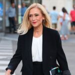 La expresidenta de la Comunidad de Madrid Cristina Cifuentes a su llegada la tarde de este miércoles a la Audiencia Nacional / Efe