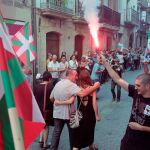 El preso de ETA Xabier Ugarte a su llegada esta tarde a la localidad guipuzcoana de Oñate / Foto: Efe
