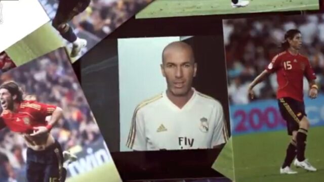 Zidane felicita a Sergio Ramos