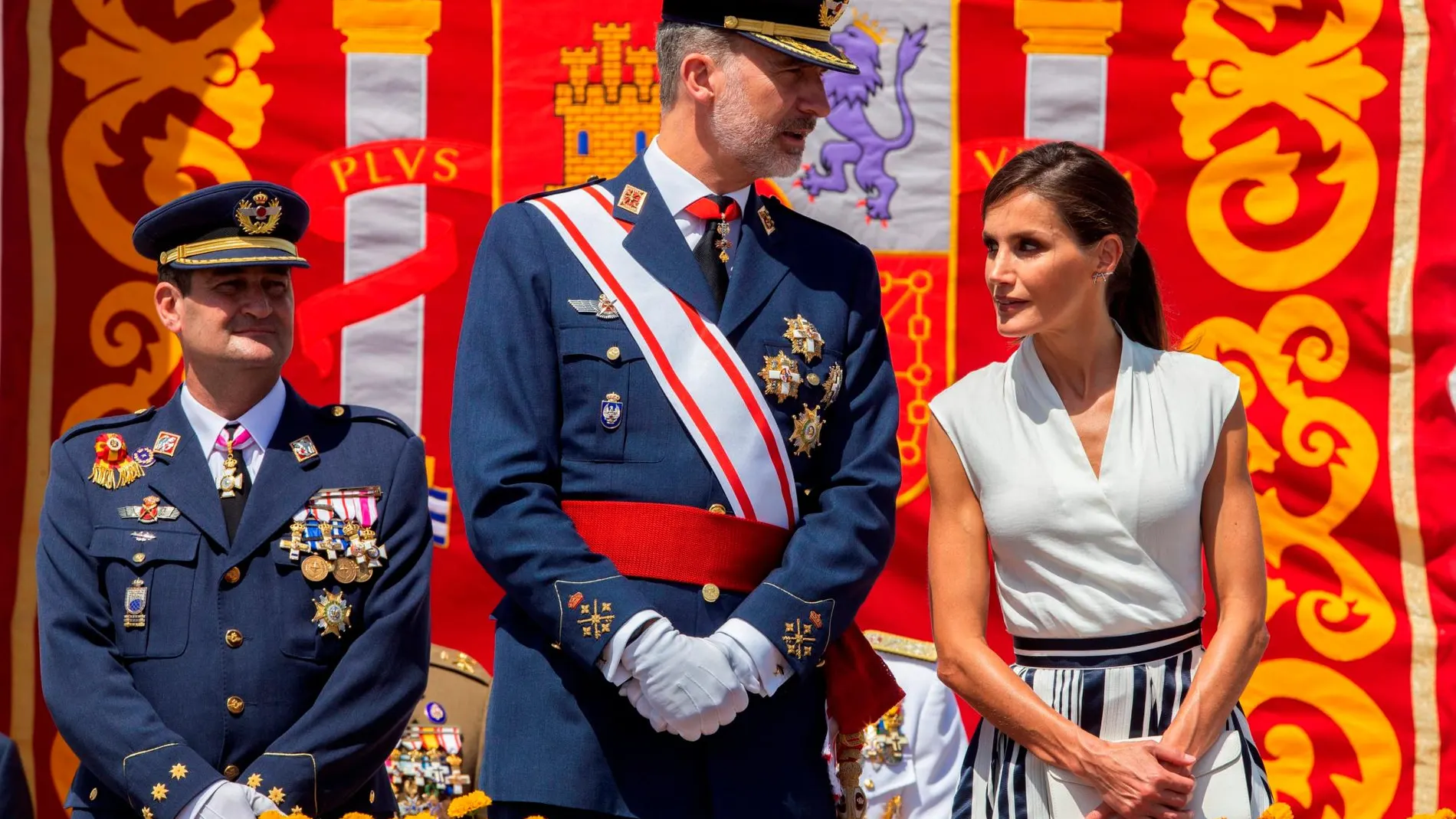 El rey Felipe VI y la reina Letizia