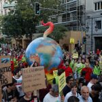 Juventud por el Clima, Alianza por el Clima, Rebelión por el Clima y Alianza por la Emergencia Climática realizaron la convocatoria de huelga en España, que contó con el respaldo de más de 300 organizaciones