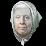Recreación en 3D de la bruja Lilias Adie, condenada a muerte en Escocia en 1704, realizada por la Universidad de Dundee