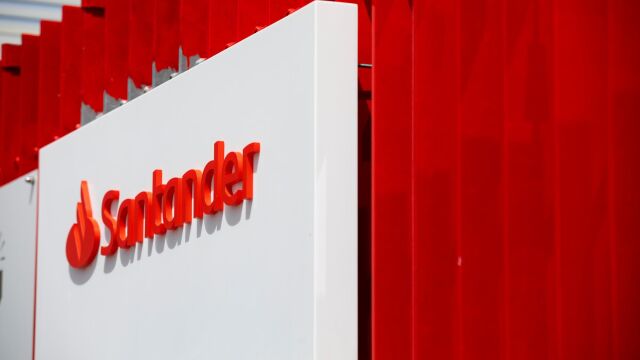 Central del Banco Santander en la calle Luca de Tena