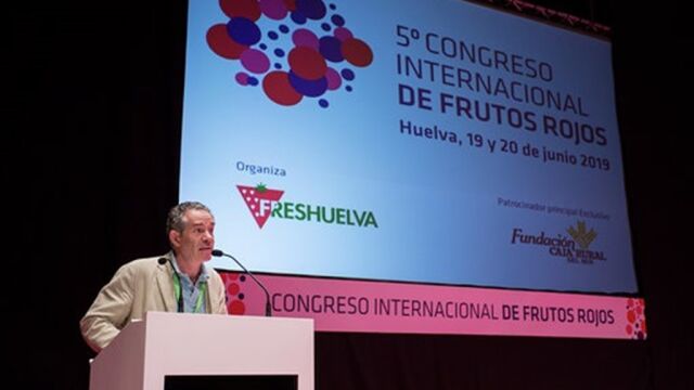 El Congreso Internacional de Frutos Rojos, con la Fundación Caja Rural del Sur como patrocinador principal exclusivo, cuenta también con el patrocinio institucional del Ayuntamiento de Huelva, la Diputación Provincial y la Consejería de Agricultura, Ganadería, Pesca y Desarrollo Sostenible, y con la colaboración de las ferias hortofrutícolas más importantes del mundo, como son Fruit Logística y Fruit Attraction / Foto: EP