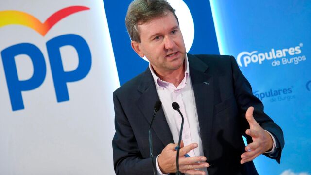 El senador por Burgos, Javier Lacalle