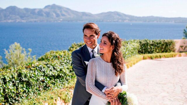 Rafa Nadal y Mery Perelló