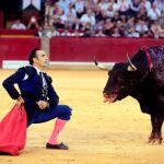 El diestro Manuel Jesús Cid Salas "El Cid"en el coso de La Misericordia