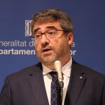En la imagen, Andreu Joan Martínez