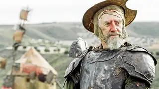 Una imagen de «El hombre que mató a Don Quijote», de Terry Gilliam, filme de 2018 que traía a la actualidad al famoso personaje de Cervantes Una imagen de «El hombre que mató a Don Quijote», de Terry Gilliam, filme de 2018 que traía a la actualidad al famoso personaje de Cervantes