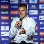 Kieran Trippier, durante su presentación