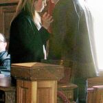 Rebeca Santamalia y José Salvador, durante el juicio en el que ella le defendió por el asesinato de su mujer, cometido en 2003. José salió en libertad en 2017 y el pasado mes de enero la mató a ella