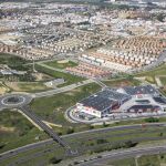 Recreación del resultado final de las obras de conexión de la A-8057 con el municipio de Tomares / La Razón