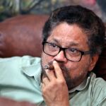 El jefe negociador de las FARC, Luciano Marín alias "Iván Márquez", en una foto de archivo